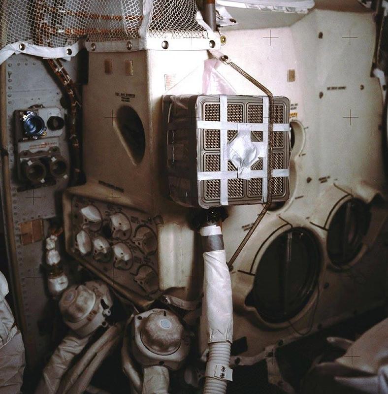 In 1970, the Apollo 13 crew developed a life-saving improvised device.