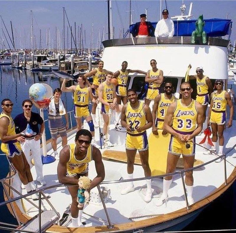 The Lakers in Action: Journeying Back to 1987