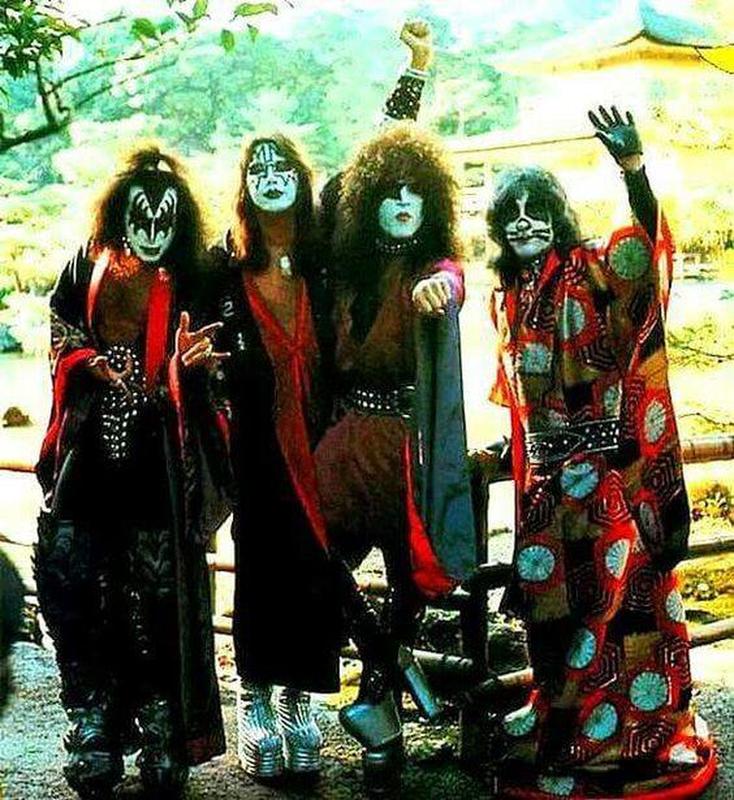 Unforgettable Kiss Captivates 1978 Japan Tour