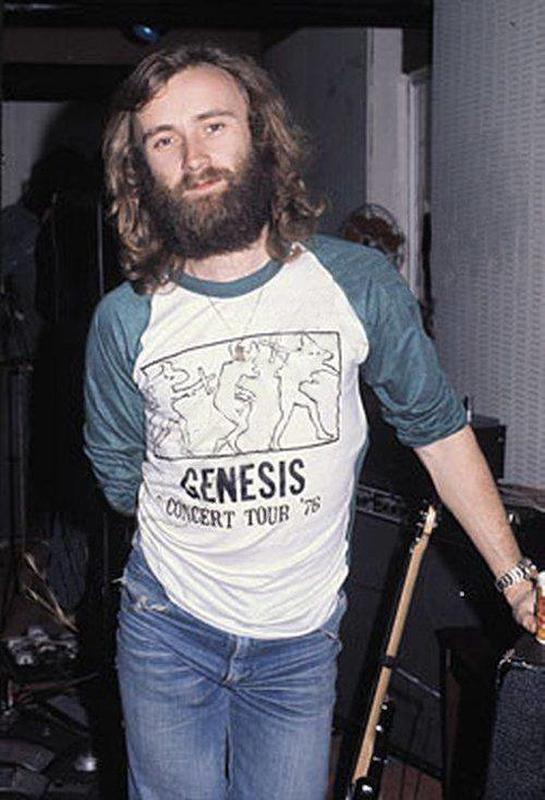 Phil Collins Promotes His Band on Stage in 1976