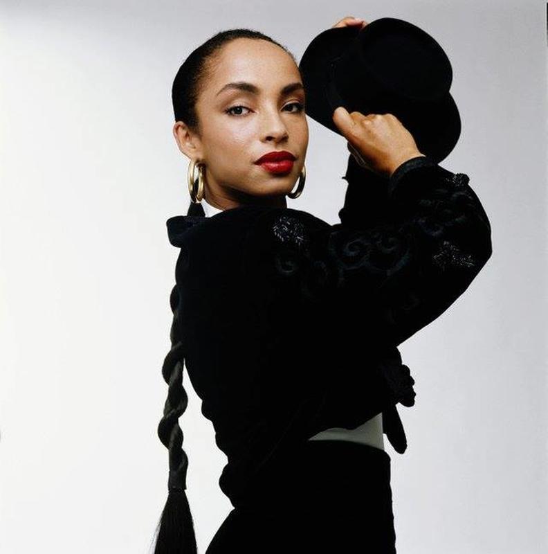 Sade Adu, the enchanting and gifted artist, captured in 1984.