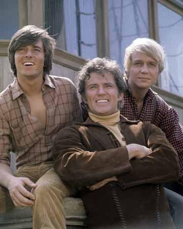 The TV Series 'Here Come the Brides' featured Bobby Sherman, Robert Brown, and David Soul as the 'Bolt brothers' during its 1968-70 run.