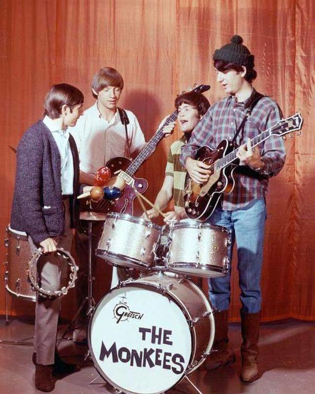 1966: The Monkees' TV show premiere captured in an early photograph