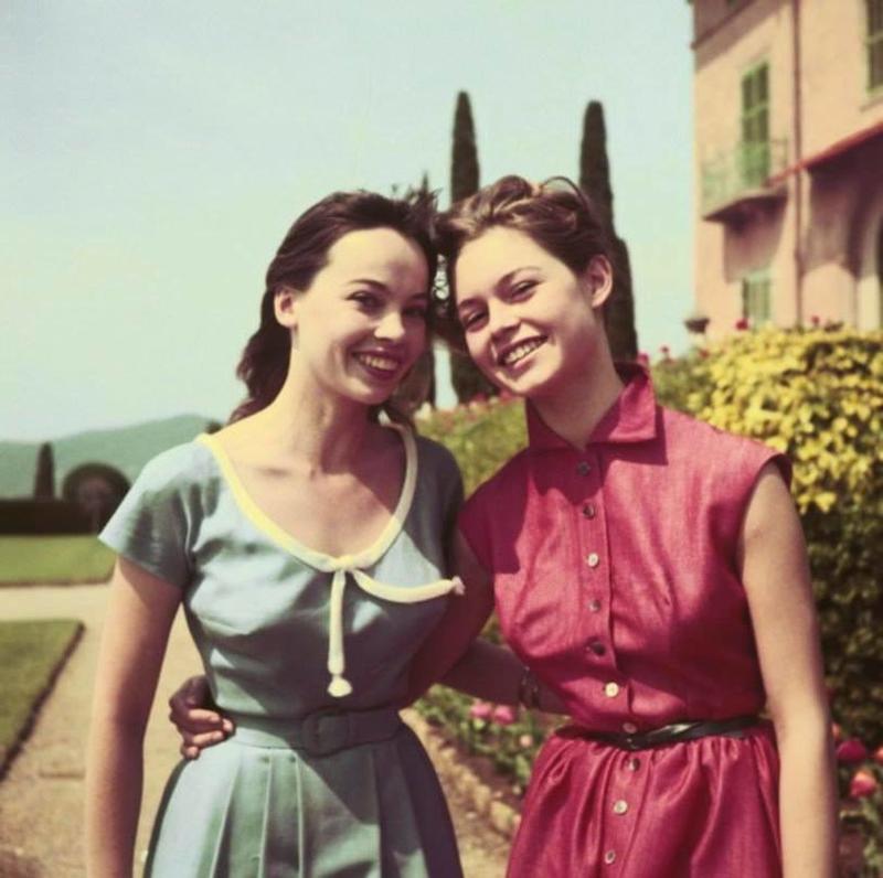 1954 showcases the French charm of Leslie Caron and Brigitte Bardot.
