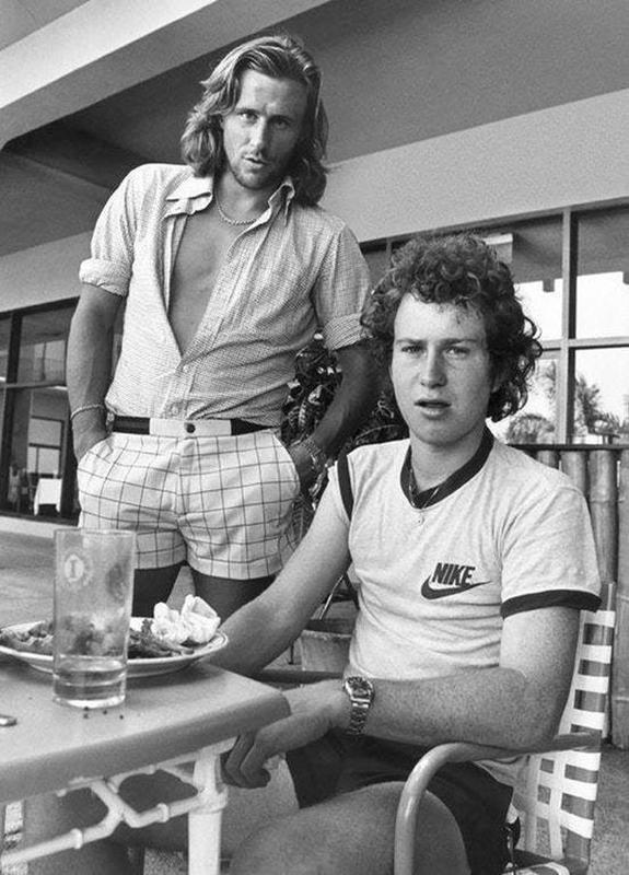 1979: Tennis Icons Björn Borg and John McEnroe, Enemies Turned Rivals