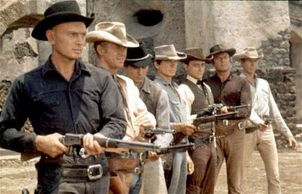 60s star-studded cast of 'The Magnificent Seven' wields steel power