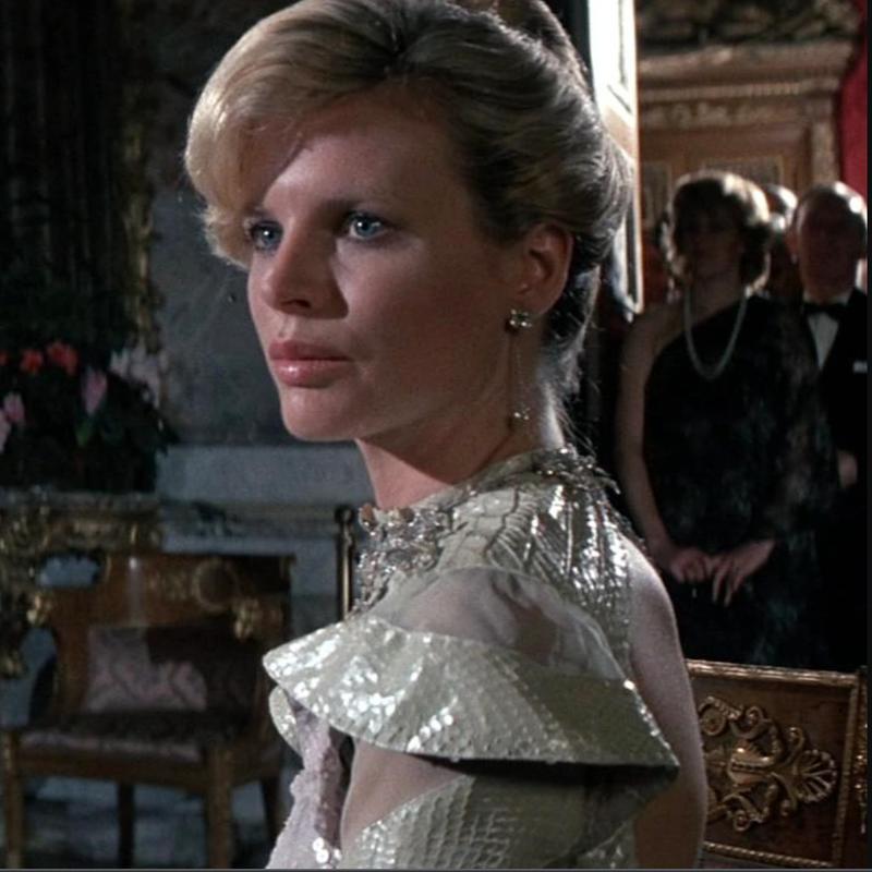 Kim Basinger's 1983 Bond film featured her suggesting other girls for the casting session.