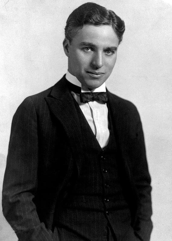 Charlie Chaplin in 1920.