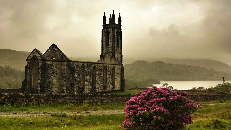 Donegal, Ireland's Dunlewey Church left deserted