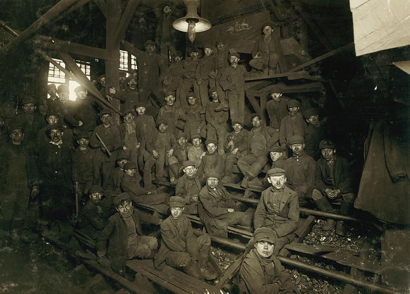 Coal Miners in Pennsylvania during the year 1911.