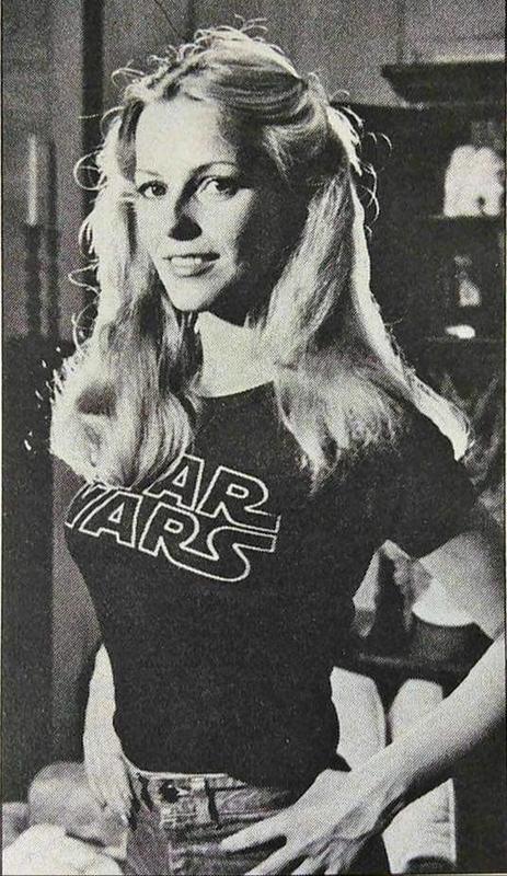 Cheryl Ladd spotted donning a Star Wars tee during the 1970s.