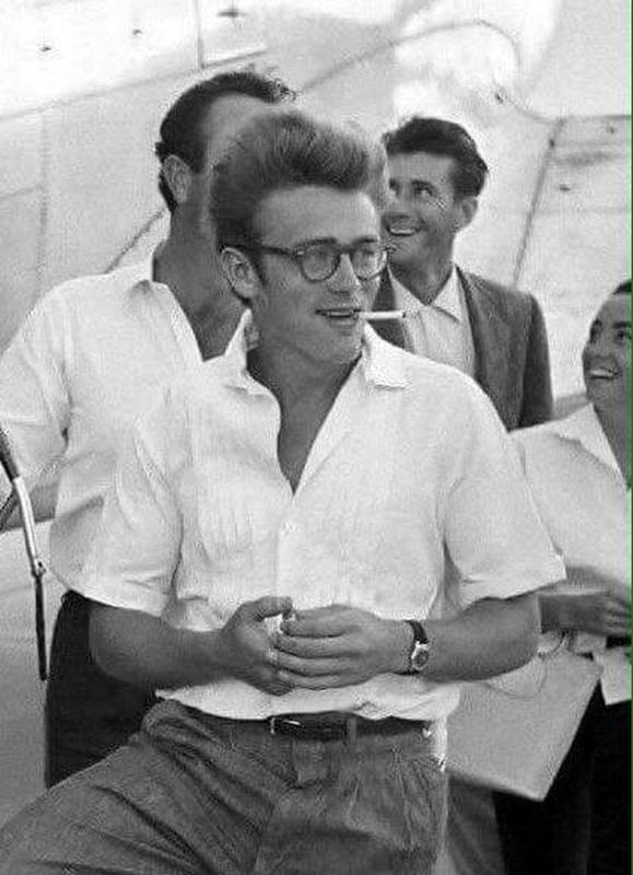 Iconic rebel, James Dean, returns to the scene in 1955.