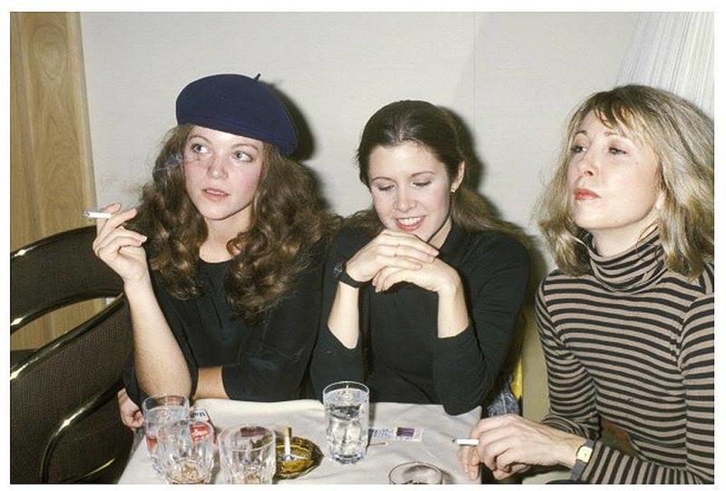 1977 Dinner Party in New York City: Amy Irving, Carrie Fisher, and Teri Garr Gathered Together