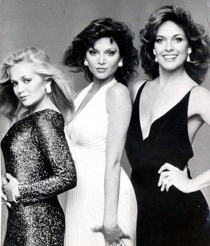 Charlene Tilton, Victoria Principal, and Linda Gray, reunite after their iconic roles on the television drama 'Dallas' during prime time.