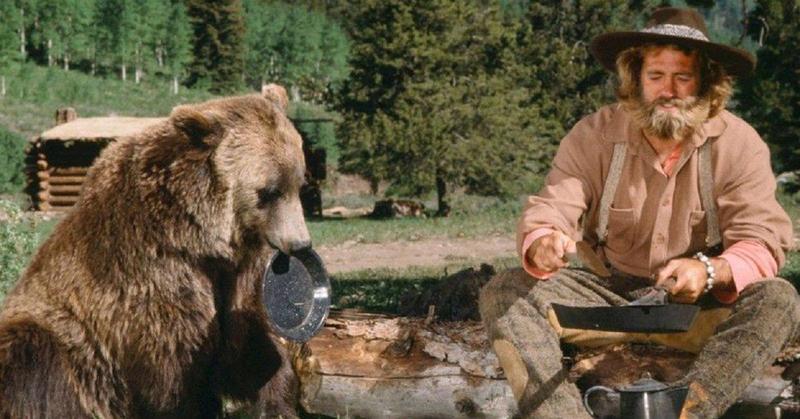 1977 TV show 'The Life and Times of Grizzly Adams' features Bozo the Bear and Dan Haggerty