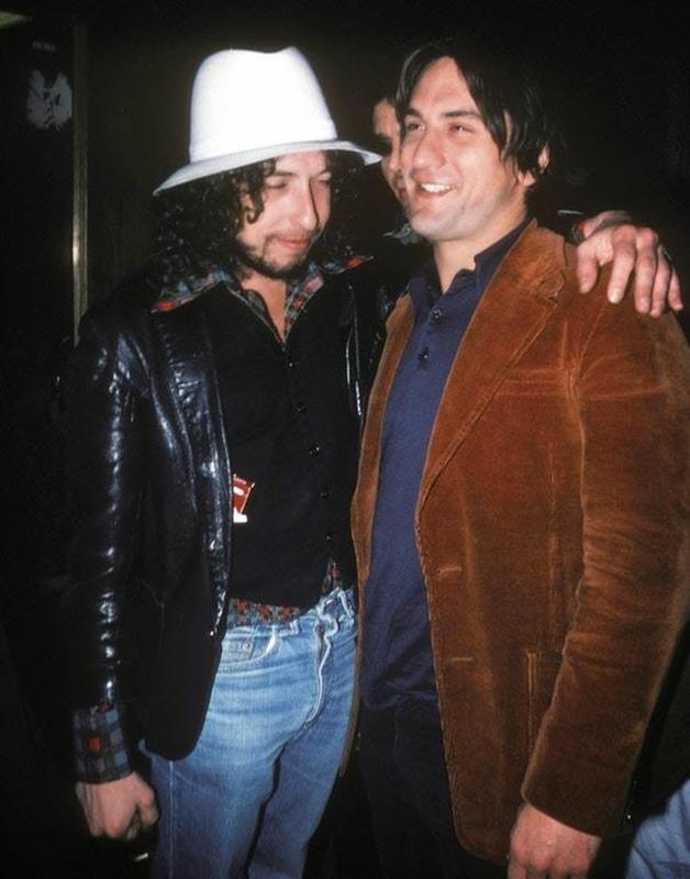 1976: Bob Dylan and Robert De Niro Spotted Backstage Together at the Roxy