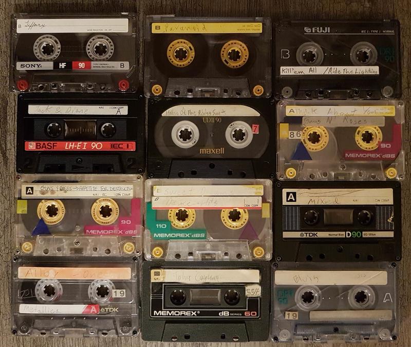 Blank Cassette Tapes, Once Crucial for Album Copying and Radio Song Recording, Now Vanished in 90s Nostalgia