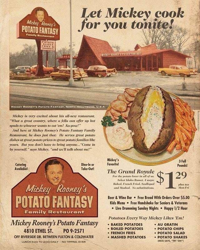 Mickey Rooney's Potato Fantasy: Hidden Gem in North Hollywood (1960)