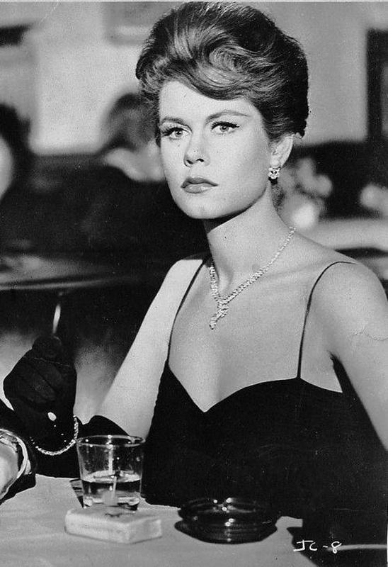 Elizabeth Montgomery's Elegant Portrayal in 'Johnny Cool' as 'Dare Guiness' (1963)