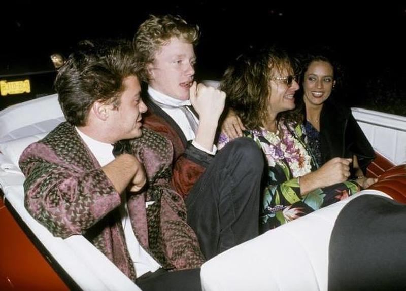 MTV VMA 1984 After-Party: Robert Downey Jr., Anthony Michael Hall, David Lee Roth & Sonia Braga