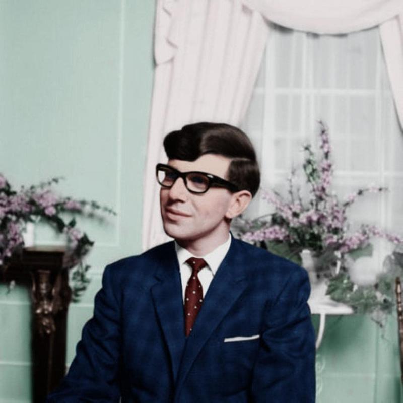 Stephen Hawking at 20, in 1962