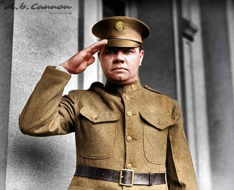 In 1924, Babe Ruth Joins the National Guard