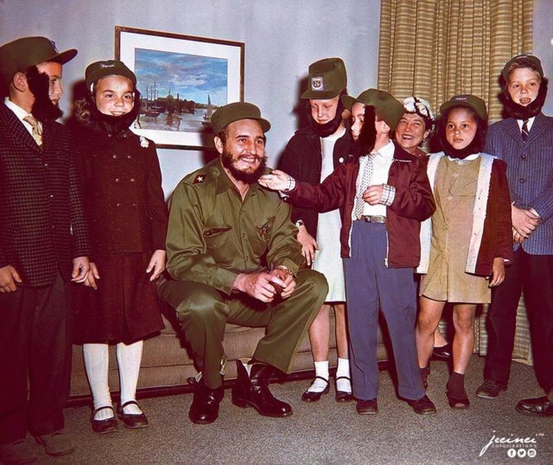 Fidel Castro Pays a Visit to New York