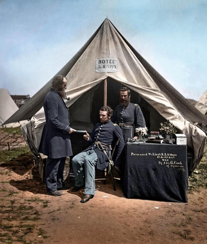 1860's American Civil War Camp