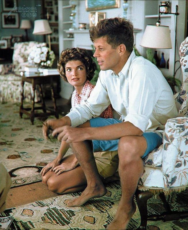 🇺🇸 Unveiling the Love Story: John F. Kennedy and Jacqueline Bouvier's Engagement on Cape Cod, July 4th, 1953 - Behind the Façade