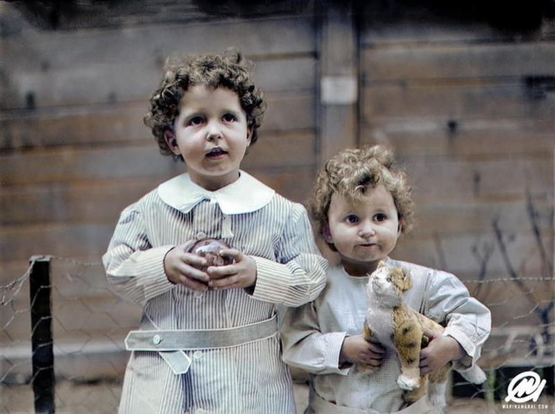 The Only Child Survivors of the Titanic, Brothers Michel and Edmond Navratil, 1912
