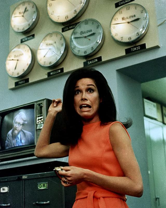Mary Tyler Moore Dons Wig to Embrace New Persona and Shed Past Character