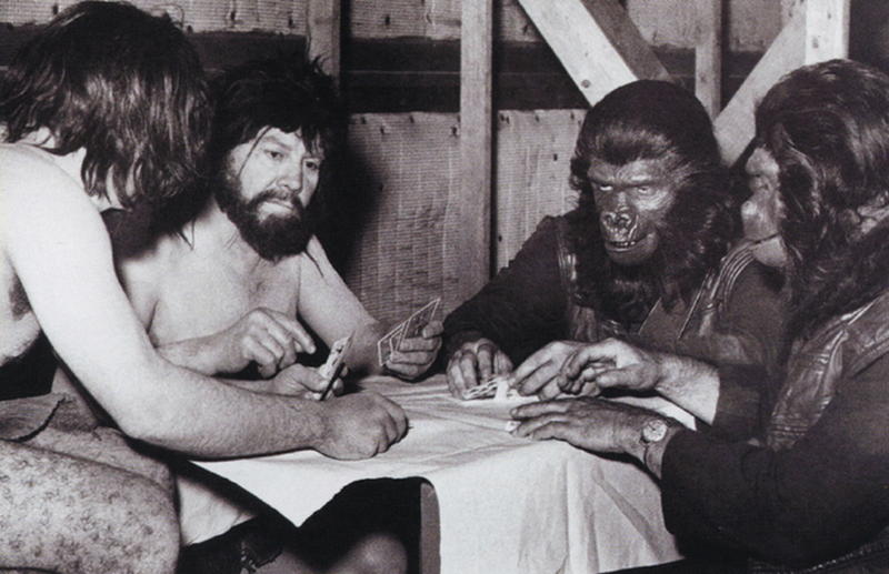 Coexistence between Humans and Apes Proven by 'Planet of the Apes' Card Game