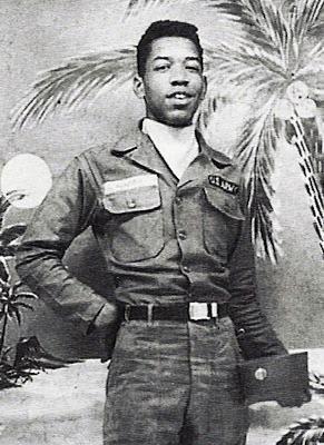 1961 Army Photo of Music Legend Jimi Hendrix