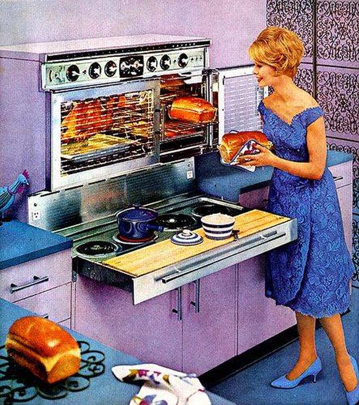 1962 Ad Features a Trendy Kitchen