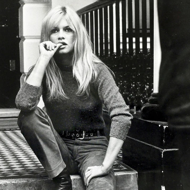Brigitte Anne-Marie Bardot in the 1960s.