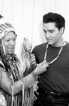 Elvis Presley to Join Los Angeles Tribal Council for His Positive Depiction of Indigenous Heritage in Flaming Star, 1960