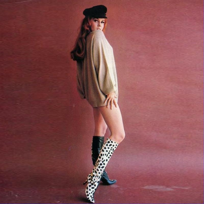 Ann-Margret flaunting stylish boots during the 1960s!