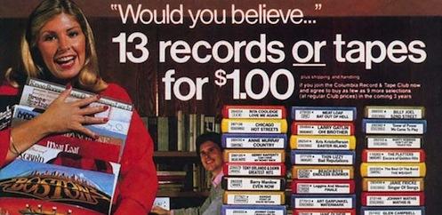 Streaming Services Render Columbia House Record Club and Physical Music Collections Obsolete