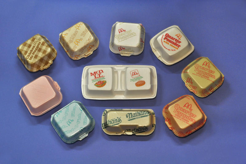 Styrofoam fast food containers left in the past as sustainable packaging options gain popularity.