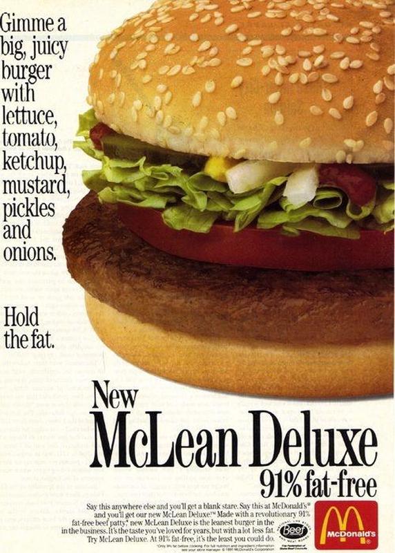 McDonald's Introduces the McLean Deluxe