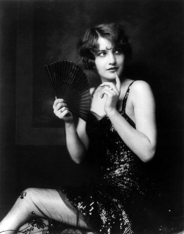 Barbara Stanwyck, 'Big Valley' actress, was a 'Ziegfeld Girl' in early career (1924).