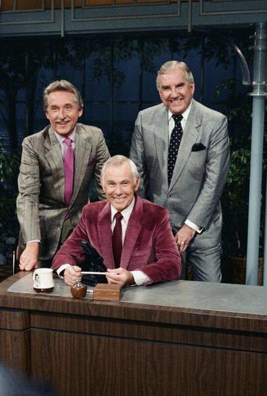 Johnny Carson, Ed McMahon, and 'Doc' Severinsen on 'The Tonight Show