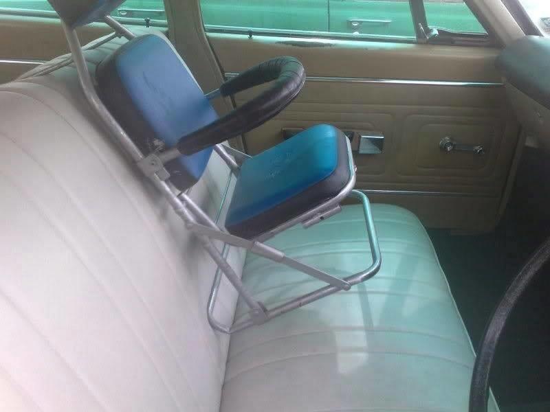 Vintage '70s Car Seat for Sale!