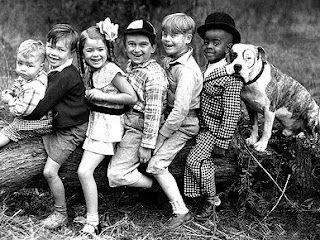 American comedy shorts, The Little Rascals & Petey, spanned 1922-1944 under Hal Roach's production.