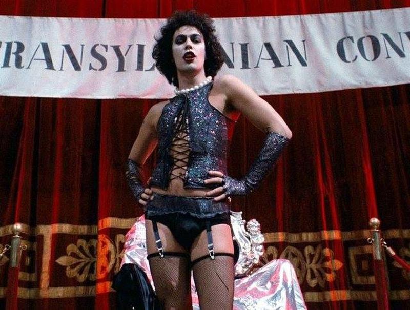 Tim Curry stars as 'Dr Frank-N-Furter' in cult classic 'The Rocky Horror Picture Show' (1975).