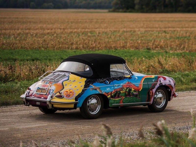 Janis Joplin's Psychedelic Porsche Sells for $1.76M in 2015