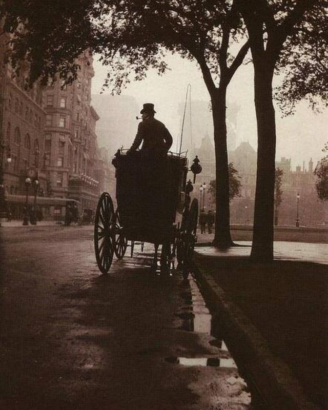 Central Park Traffic in 1900