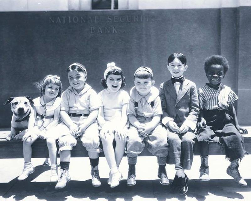 35 cast of 'The Little Rascals' in action!