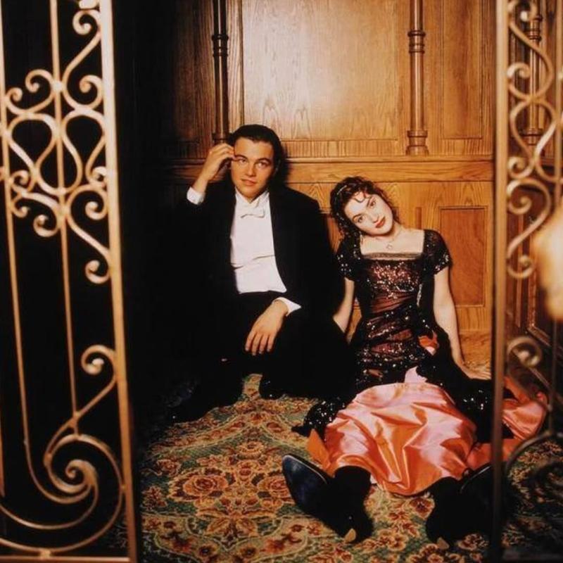 Leo and Kate reunite on 'Titanic' set after 1997.