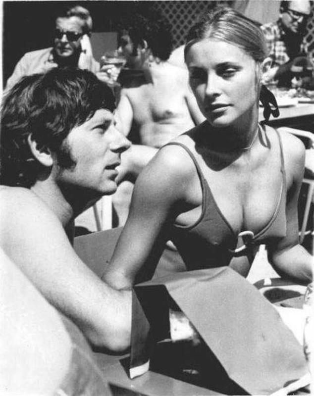 Roman Polanski and Sharon Tate Basking in the Sun during the 1960s